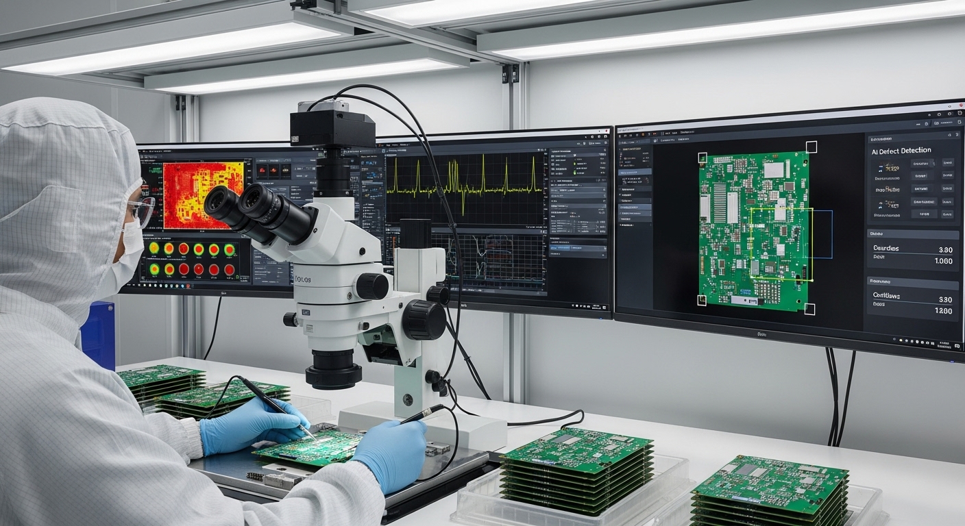 Electronics Manufacturer Achieves 99.9% Quality Rate